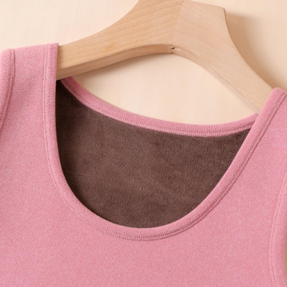 Mit Fleece gefüttertes Damen-T – Undershirt Crew Neck Bewertung und Preis